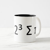 Mok wiskunde geek: i 8 som pi (Voorkant rechts)