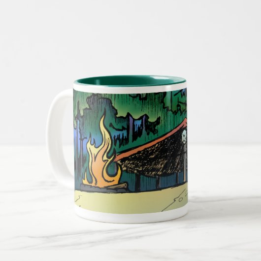 Mok Wisteria Coffee (Voorkant links)