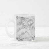 Mok witte marmer - modern design (Links)