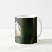 Mok witte rosebud koffie (Voorkant rechts)
