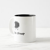Mok witte schapen (Black Sheep) (Voorkant links)