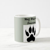 Mok Wolf Mountain Paw Coffee (Voorkant rechts)