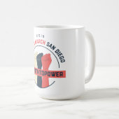 Mok 'Women's March Truth to Power Coffee' (Voorkant rechts)