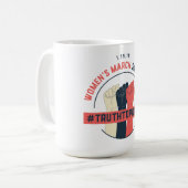 Mok 'Women's March Truth to Power Coffee' (Voorkant links)