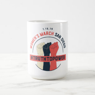 Mok 'Women's March Truth to Power Coffee'