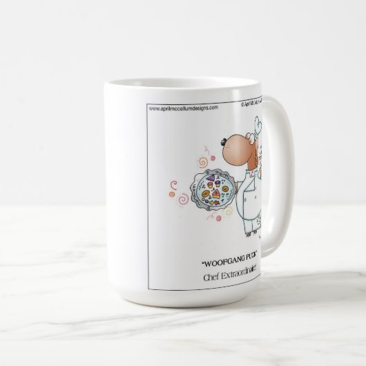 MOK WOOFGANG PUCK tegen April McCallum (Voorkant rechts)