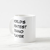 mok "World's Greatest Beano Player" (Voorkant links)