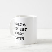 mok "World's Greatest Bongo Player" (Voorkant links)