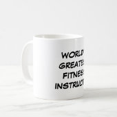 mok "World's Greatest Fitness Instructor" (Voorkant links)