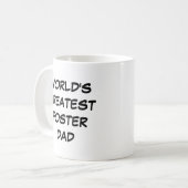 mok "World's Greatest Foster Dad" (Voorkant links)