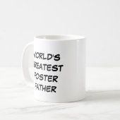 mok "World's Greatest Foster Father" (Voorkant links)