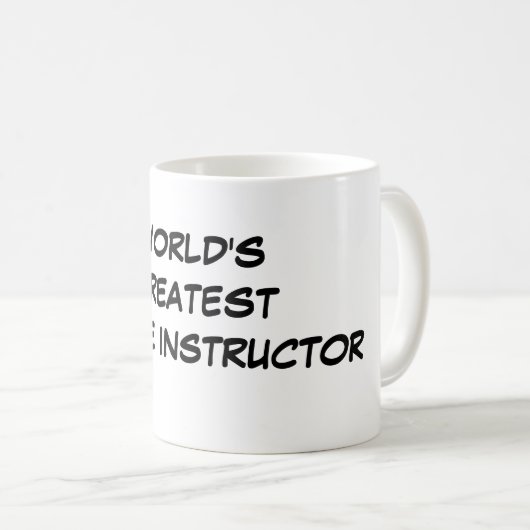 mok "World's Greatest Karate Instructor" (Voorkant rechts)