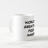 mok "World's Greatest Pizza Maker" (Voorkant links)