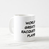 mok "World's Greatest Racquetball Player" (Voorkant links)