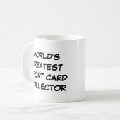 mok "World's Greatest Sport Kaart Collector" (Voorkant links)