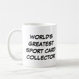 mok "World's Greatest Sport Kaart Collector"