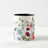 Mok Wrap, Sublimatieontwerp Bloemen (Center)