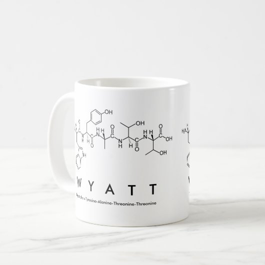 Mok Wyatt peptide name (Voorkant links)