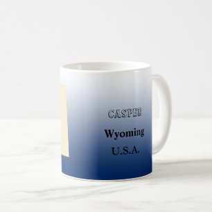 Mok - Wyoming State Map met City