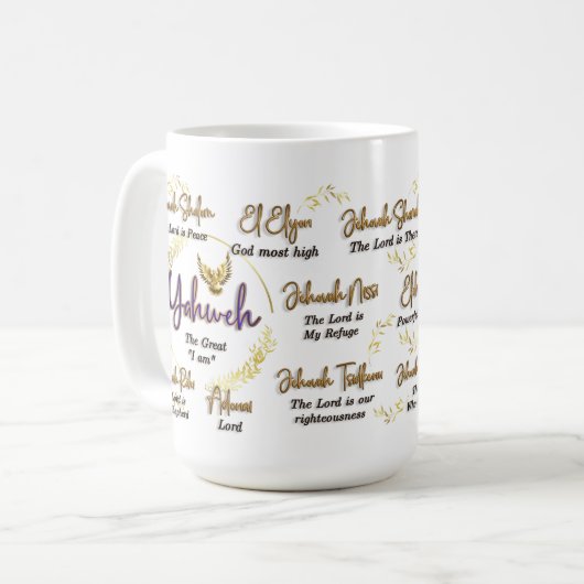 Mok Yahweh 15 oz. (Voorkant links)