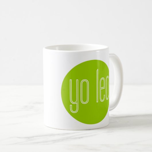 Mok "Yo Leo" (Voorkant rechts)