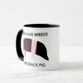 Mok Zaddleback Pig (Voorkant links)