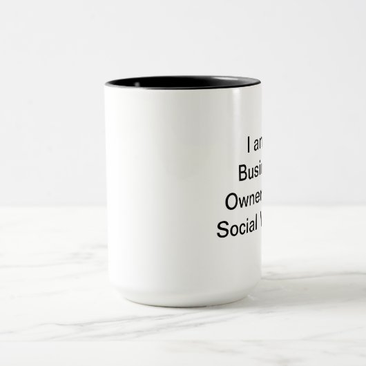 Mok zakelijke Humor (Midden)