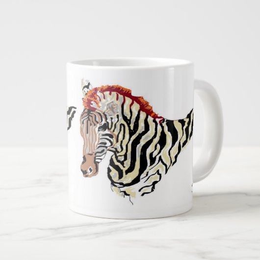 Mok/Zebra Grote Koffiekop (Voorkant rechts)