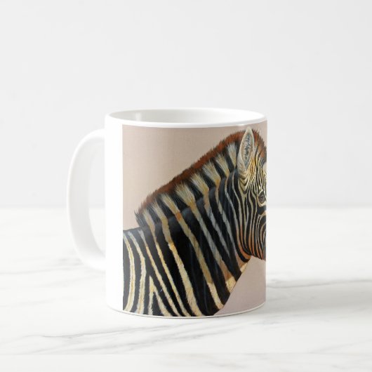 Mok Zebra Head (Voorkant links)