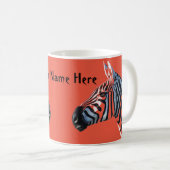 Mok zebra hoofden (Voorkant rechts)