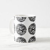 Mok Zebra Print Polka Dots (Voorkant links)