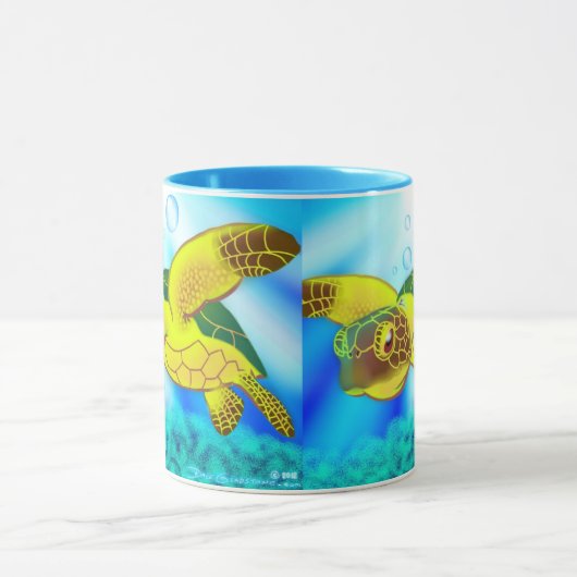 Mok zee schildpad 12c (Midden)