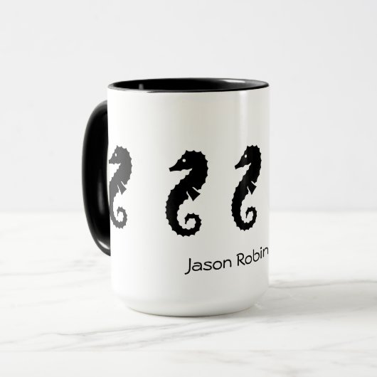 Mok - Zeeen paarden (Voorkant links)