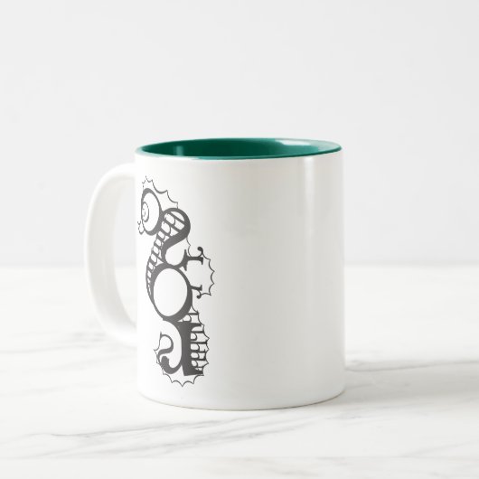 Mok zeepaardje (Voorkant links)