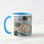 Mok zeeverkoop (Pike Place Seattle) (Links)