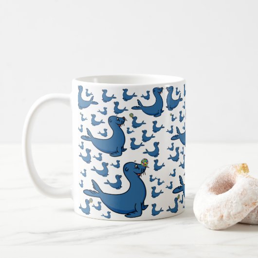 Mok zegel (Met donut)