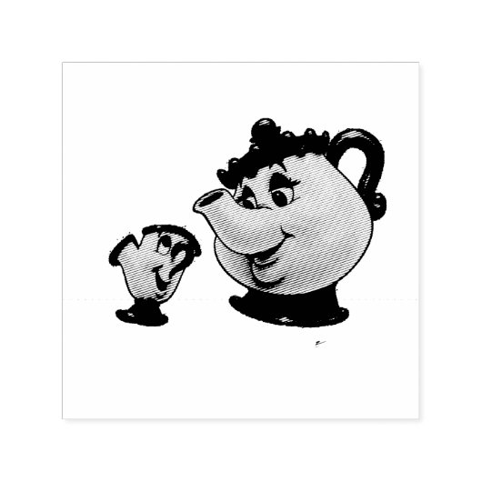 Mok Zelfinktstempel Zelfinktende Stempel (Design)