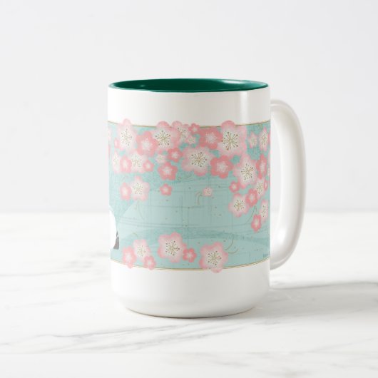 Mok Zen Panda (Plum Blossom) (Voorkant rechts)