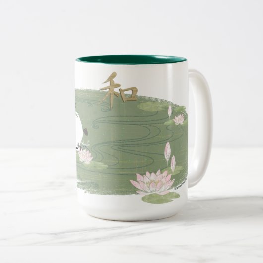 Mok Zen Panda Water Lily (Voorkant rechts)