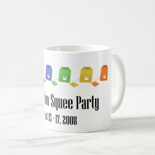 Mok zes Tea Bags (Voorkant rechts)