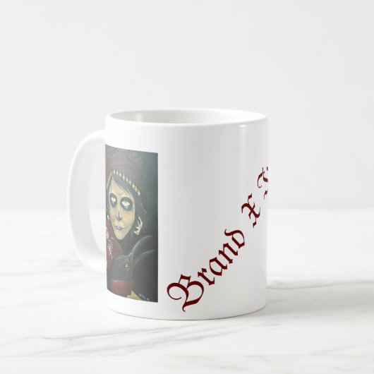 Mok zigeunervrouw (Voorkant links)