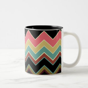 Mok ZigZag Pattern Designer Decor - Baja Style