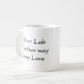 mok zilveren laboway koffie (Voorkant links)