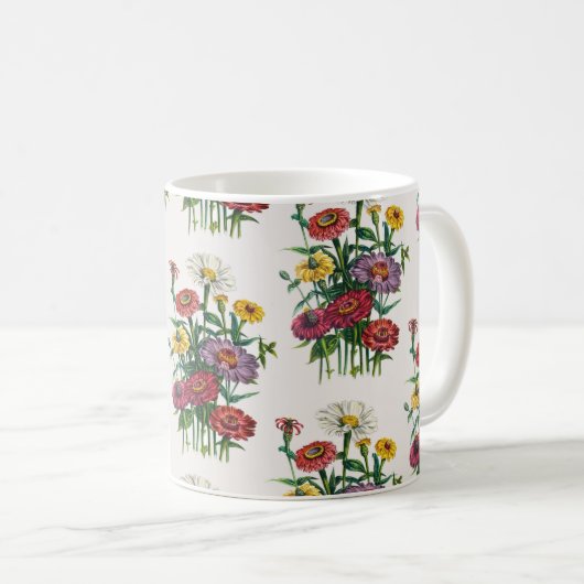 Mok Zinnias (Voorkant rechts)