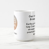 Mok - Zodiac-kleur voor capricorn (Center)