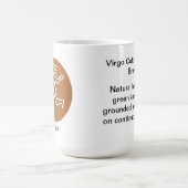 Mok - Zodiac-kleur voor virgo (Center)