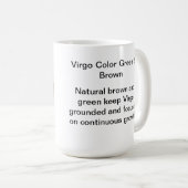 Mok - Zodiac-kleur voor virgo (Voorkant rechts)