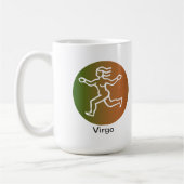 Mok - Zodiac-kleur voor virgo (Links)