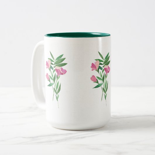 Mok zoete peul (Voorkant links)