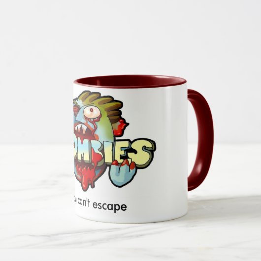 Mok Zombie (Voorkant rechts)